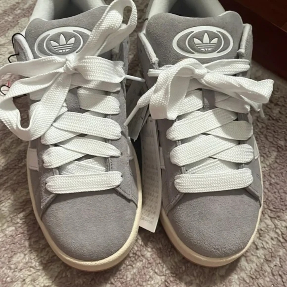 Grey Gum Adidas Campus 00’s